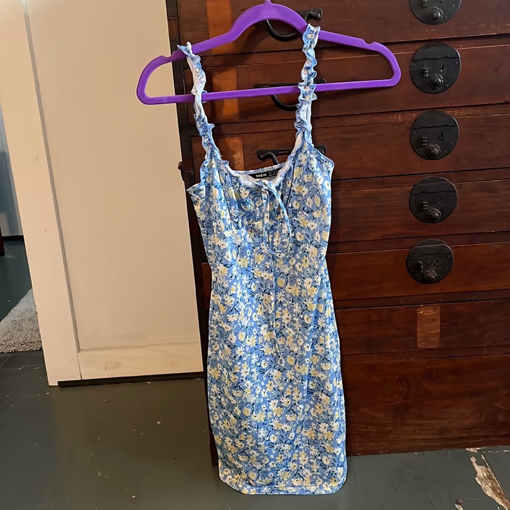 Floral mini dress